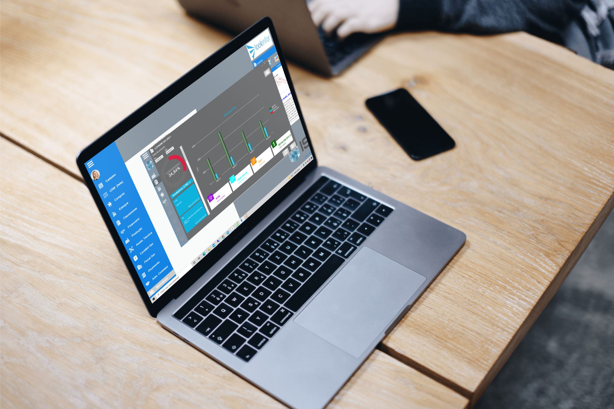 Confira a Taxa de Conversão de Orçamentos para a Carteira de Pedidos. Com o ERP ISIA, tenha uma visão precisa e acompanhamento da taxa de conversão de orçamentos em pedidos concretizados. Analise o desempenho das suas vendas e tome decisões estratégicas com base nessa métrica importante. Aumente a eficiência do seu processo de vendas e impulsione o crescimento do seu negócio com o poder do ERP ISIA.